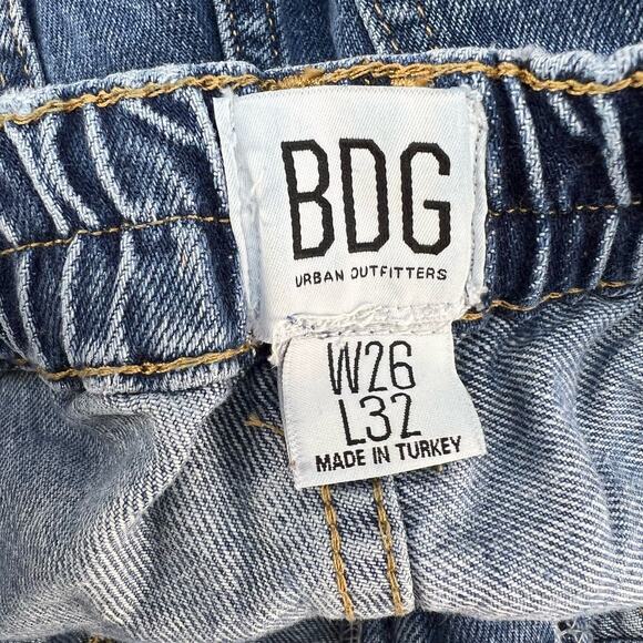 BDG Urban Outfitters Jeans Women's 26x32 Straight Baggy Cargo Carpenter Skate - Picture 8 of 14